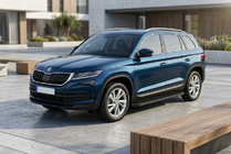Skoda Kodiaq 2016–2023 Bočné nášľapy Allmond Black (2 ks, hliník) fotografia 1