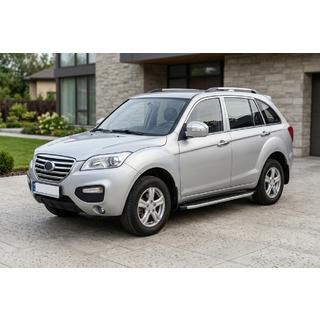 Bočné prahy Fullmond (2 ks, hliník) Lifan X60 2011– fotografia 1