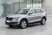 Skoda Kodiaq 2016–2023 Bočné prahy Fullmond (2 ks, hliník) fotografia 1