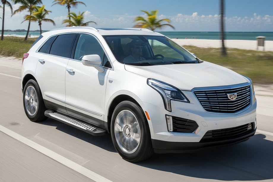 Cadillac XT5 2016– Bočné nášľapy Line (2 ks, hliník) Image