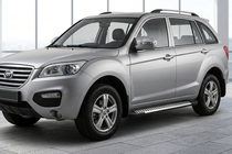 Lifan X60 2011– Bočné nášľapy Line (2 ks, hliník) fotografia 1