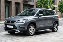 Seat Ateca 2016– Bočné nášľapy Line (2 ks, hliník) fotografia 1