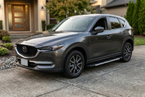 Mazda CX-5 2017–2025 Bočné nášľapy RedLine V1 (2 ks, hliník) fotografia 1