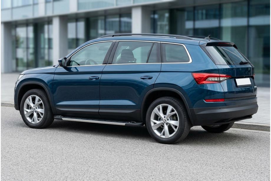 Skoda Kodiaq 2016–2023 Bočné nášľapy RedLine V1 (2 ks, hliník) Image