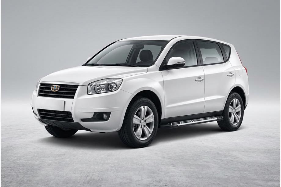 Geely Emgrand X7 2011– Bočné prahy Sunrise (2 ks, hliník) Image