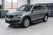 Skoda Kodiaq 2016–2023 Bočné prahy Sunrise (2 ks, hliník) fotografia 1