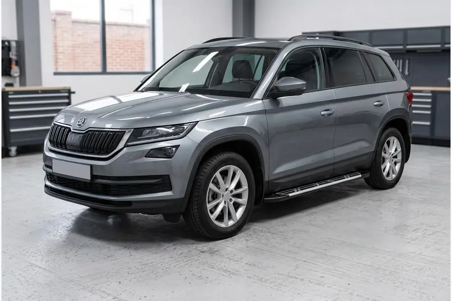Skoda Kodiaq 2016–2023 Bočné prahy Sunrise (2 ks, hliník) Image