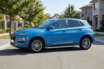 Hyundai Kona 2017–2023 Bočné nášľapy Tayga Grey (2 ks, hliník) fotografia 1