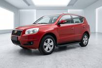 Geely Emgrand X7 2011– Bočné prahy Tayga Black (2 ks, hliník) fotografia 1