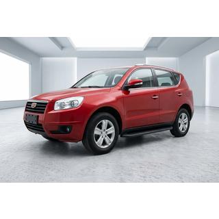 Bočné prahy Tayga Black (2 ks, hliník) Geely Emgrand X7 2011– fotografia 1