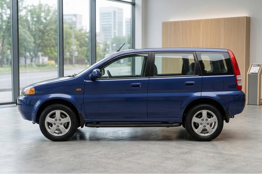 Honda HR-V 1998–2006 Bočné prahy Tayga Black (2 ks, hliník) Image