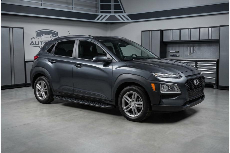 Hyundai Kona 2017–2023 Bočné prahy Tayga Black (2 ks, hliník) Image
