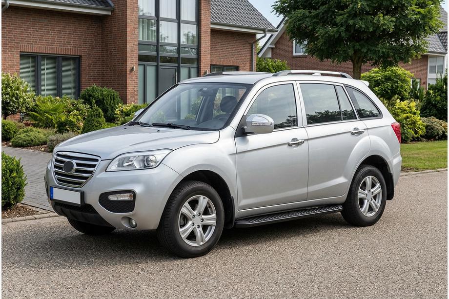Lifan X60 2011– Bočné prahy Tayga Black (2 ks, hliník) Image