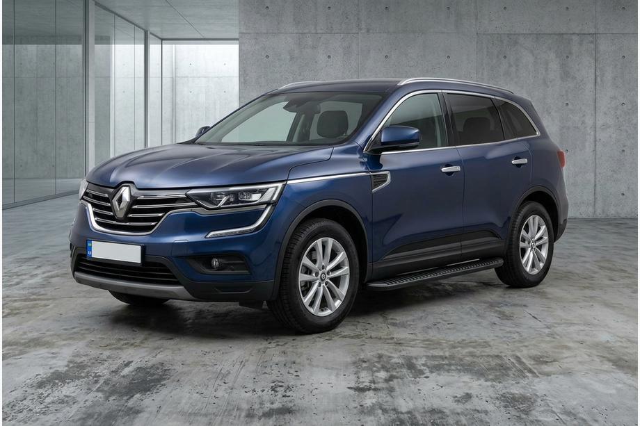 Renault Koleos 2016–2024 Bočné prahy Tayga Black (2 ks, hliník) Image