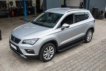 Seat Ateca 2016– Bočné prahy Tayga Black (2 ks, hliník) fotografia 1