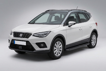 Seat Arona 2017– Bočné prahy Tayga Black (2 ks, hliník) fotografia 1