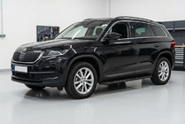 Skoda Kodiaq 2016–2023 Bočné prahy Tayga Black (2 ks, hliník) fotografia 1