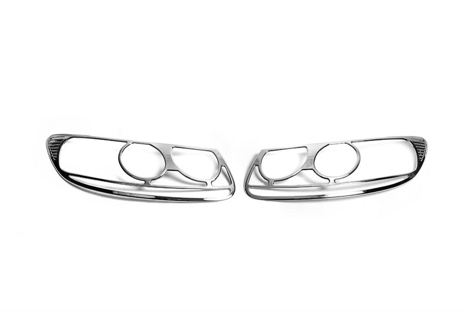 Hyundai Santa Fe 2 2006–2012 Chrómové lišty na svetlomety (2006-2010, 2 ks, plast) Image