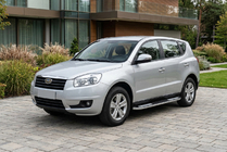 Geely Emgrand X7 2011– Bočné nášľapy Tayga V2 (2 ks, hliník) fotografia 1