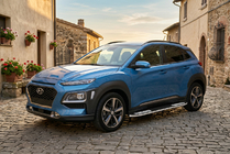 Hyundai Kona 2017–2023 Bočné nášľapy Tayga V2 (2 ks, hliník) fotografia 1