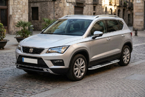 Seat Ateca 2016– Bočné nášľapy Tayga V2 (2 ks, hliník) fotografia 1