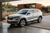 Skoda Kodiaq 2016–2023 Bočné nášľapy Tayga V2 (2 ks, hliník) fotografia 1