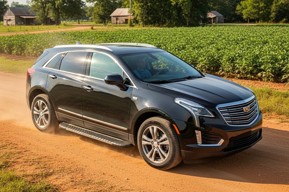 Cadillac XT5 2016– Bočné nášľapy Bosphore Grey (2 ks, hliník) Image