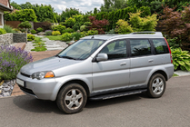 Honda HR-V 1998–2006 Bočné nášľapy Bosphore Grey (2 ks, hliník) fotografia 1