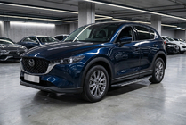 Mazda CX-5 2017–2025 Bočné nášľapy Bosphore Grey (2 ks, hliník) fotografia 1