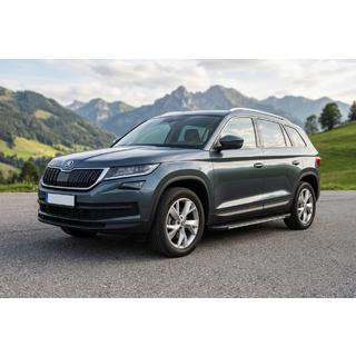 Bočné nášľapy Bosphore Grey (2 ks, hliník) Skoda Kodiaq 2016–2023 fotografia 1