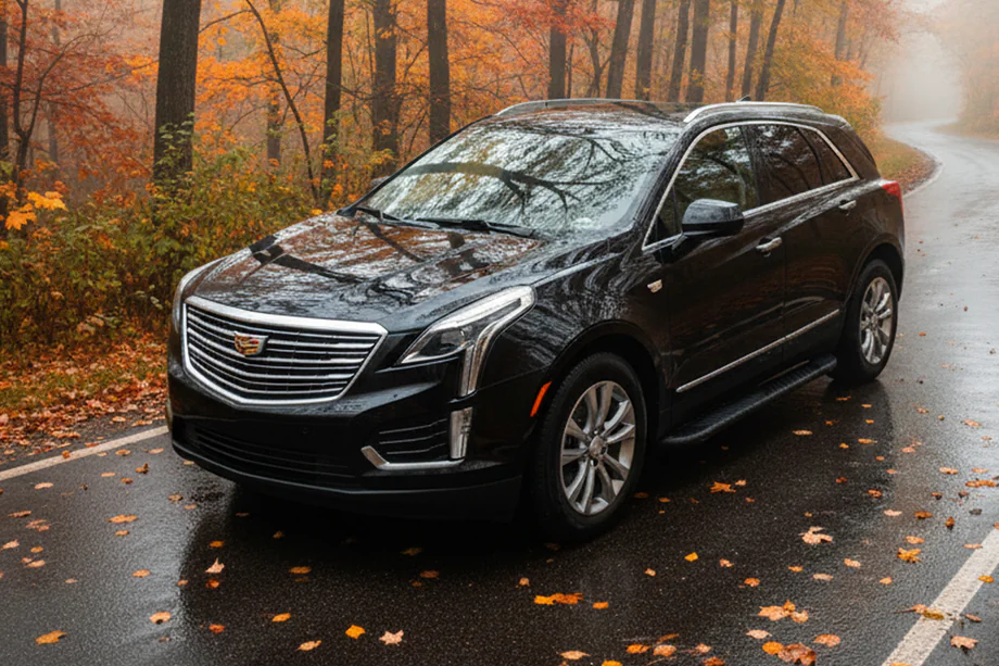 Cadillac XT5 2016– Bočné nášľapy Bosphore Black (2 ks, hliník) Image