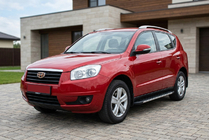 Geely Emgrand X7 2011– Bočné nášľapy Duru (2 ks, hliník) fotografia 1