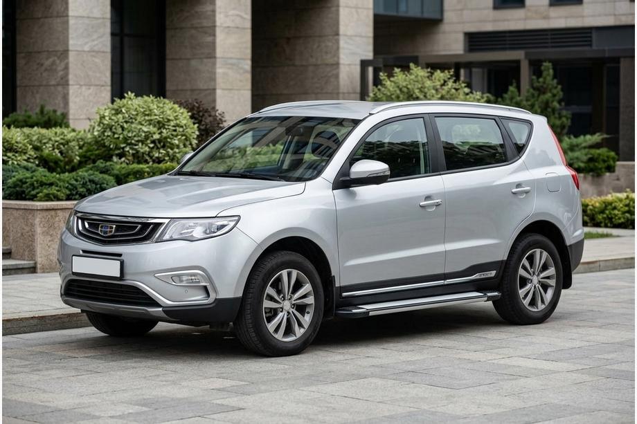 Geely Emgrand X7 2011– Bočné nášľapy Rainbow (2 ks, hliník) Image
