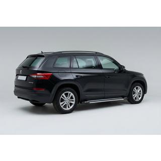 Bočné nášľapy Rainbow (2 ks, hliník) Skoda Kodiaq 2016–2023 fotografia 1