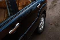 Kia Sportage 2004–2010 Chrómové kryty kľučiek dverí (4 ks) fotografia 1