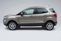 Ford Ecosport 2013–2022 Bočné nášľapy Maya V2 (2 ks, hliník) fotografia 1