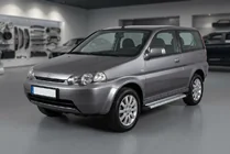 Honda HR-V 1998–2006 Bočné nášľapy Maya V2 (2 ks, hliník) fotografia 1