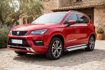 Seat Ateca 2016– Bočné nášľapy Maya V2 (2 ks, hliník) fotografia 1