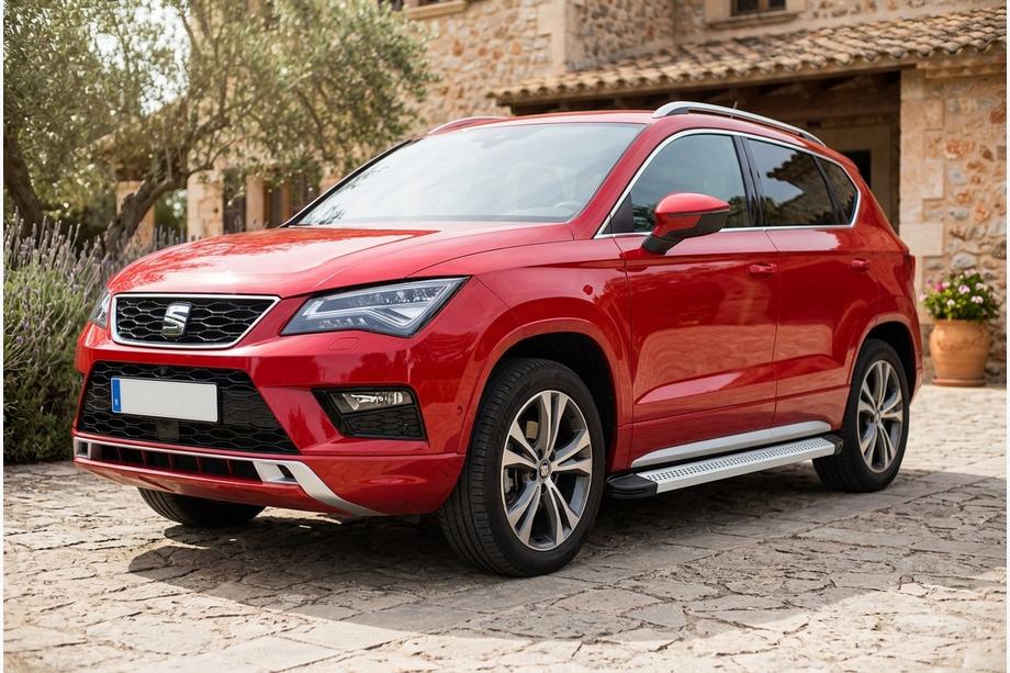 Seat Ateca 2016– Bočné nášľapy Maya V2 (2 ks, hliník) Image