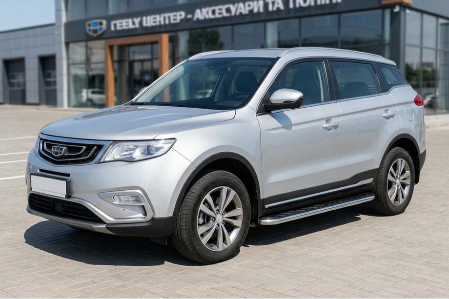 Geely Emgrand X7 2011– Bočné nášľapy Maydos V1 (2 ks, hliník) Image