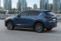 Mazda CX-5 2017–2025 Bočné nášľapy Maydos V1 (2 ks, hliník) fotografia 1