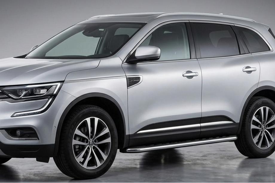 Renault Koleos 2016–2024 Bočné nášľapy Maydos V1 (2 ks, hliník) Image