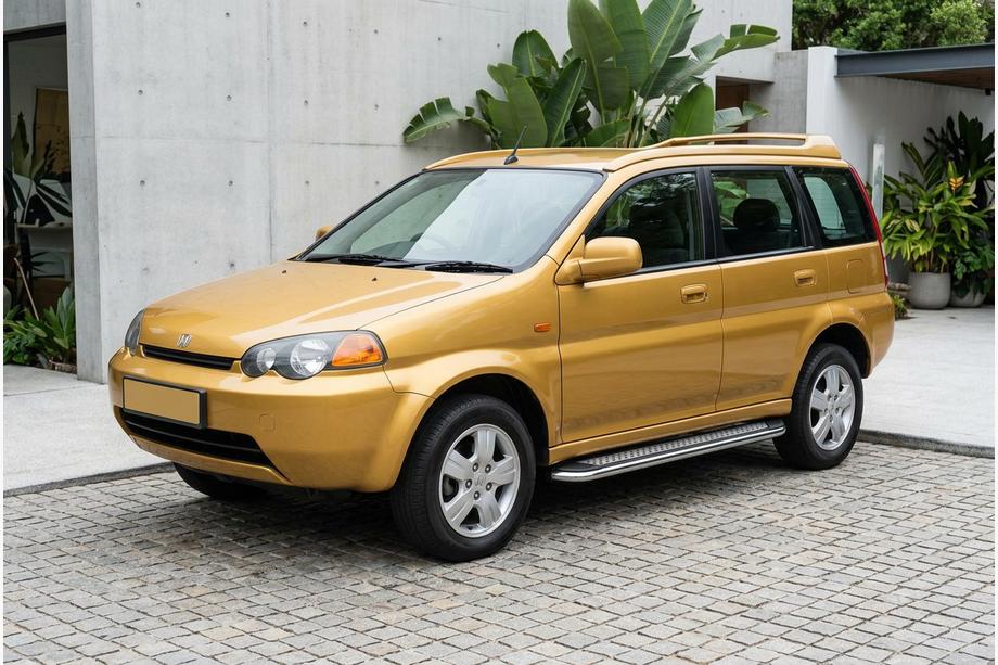 Honda HR-V 1998–2006 Bočné nášľapy Maydos V2 (2 ks, hliník/nehrdzavejúca oceľ) Image