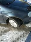 Volkswagen Jetta 2011–2018 Nástavce lemov blatníkov (4 ks, čierne) fotografia 3