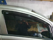 Opel Corsa D 2007–2014 Okenné veterné deflektory (4 ks, Niken) fotografia 1