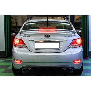 Spojler Niken V2 (na lakovanie) Hyundai Accent 2011–2017 fotografia 1