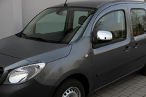 Mercedes Citan 2013–2021 Chromové kryty spätných zrkadiel (2 ks, nerez) OmsaLine – talianska nehrdzavejúca oceľ fotografia 1