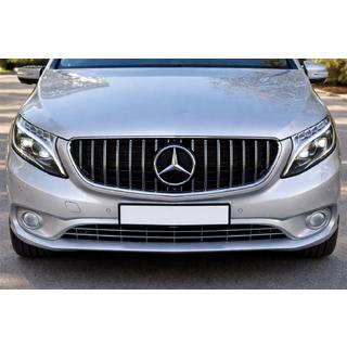 Predná maska chladiča GT Panamericana Chrome (2014-2023 pre Vito W447) Mercedes Vito/V-trieda W447 2014– fotografia 3