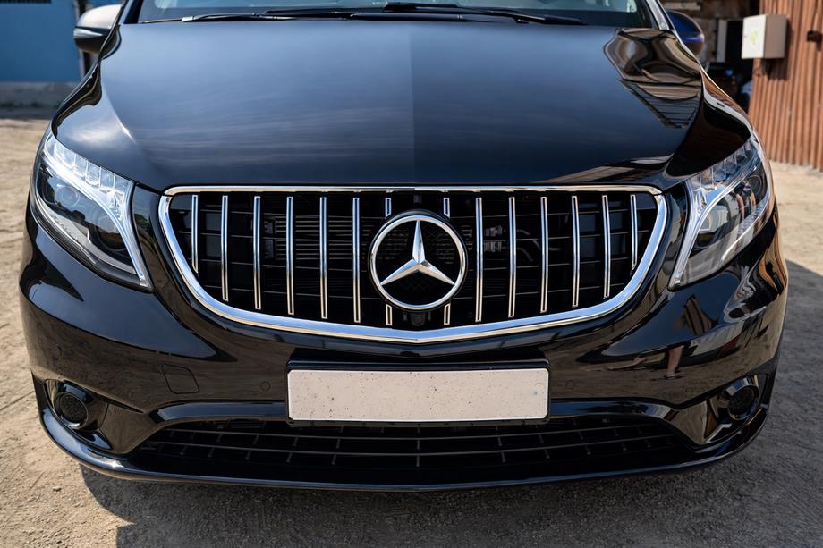 Mercedes Vito/V-trieda W447 2014– Predná maska chladiča GT Panamericana Chrome (2014-2023 pre Vito W447) Fotografia 1