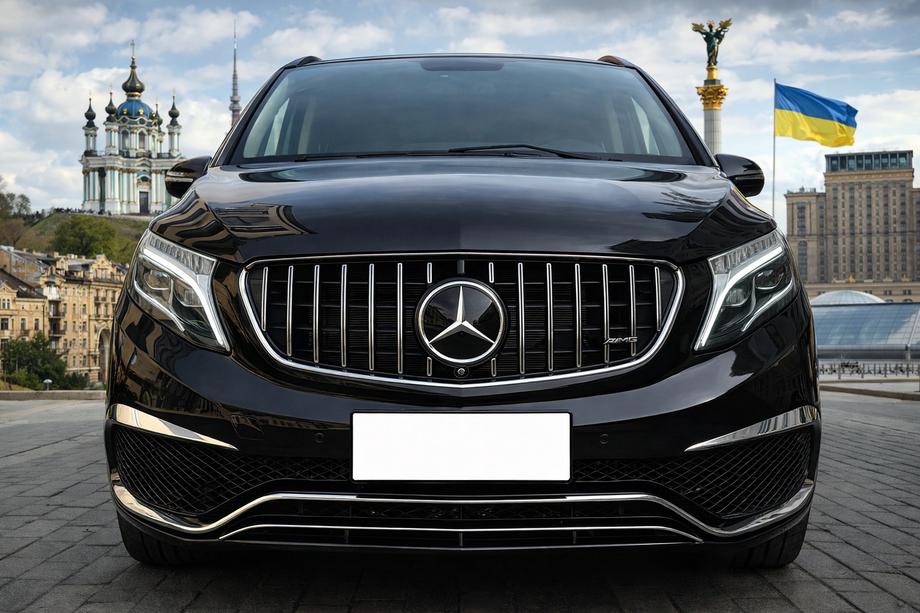 Mercedes Vito/V-trieda W447 2014– Predná maska chladiča GT Panamericana Chrome (2014-2019 pre V-class) Image